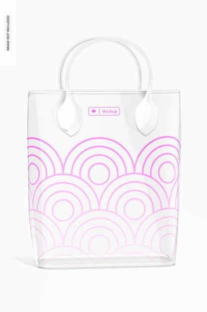 Clear Bag Mockup Psd