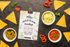 Clipboard Mockup Next To Tortilla Chips And Ingredients Psd