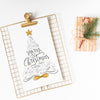 Clipboard Mockup With Christmas Composition Psd