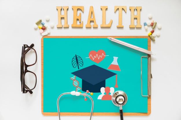 Clipboard Mockup With Health Concept Psd