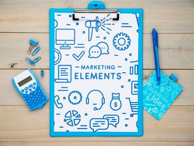 Clipboard With Inspirational Message Psd