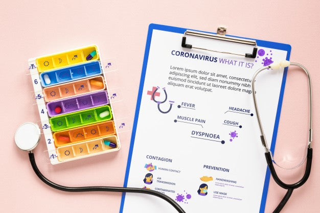 Clipboard With Stethoscope Psd