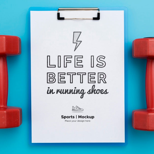 Clipboard With Weights Psd