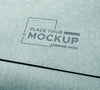 Close-Up Business Card Mock-Up Psd