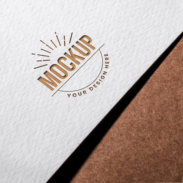 Close-Up Business Card Mock-Up Psd