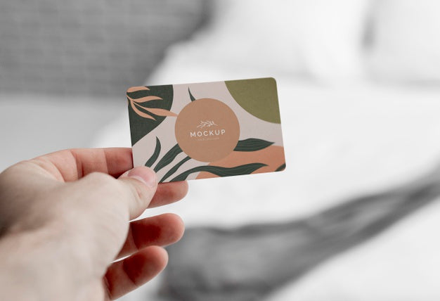 Close Up Business Card Psd