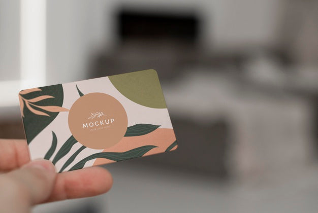 Close Up Business Card Psd