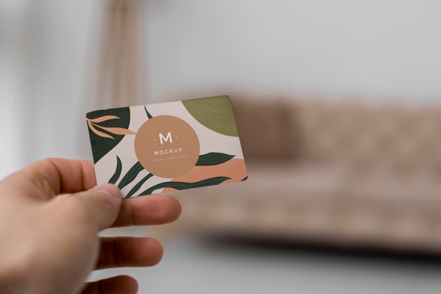 Close Up Business Card Psd