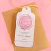 Close-Up Envelope And Label For 15Th Birthday Event Psd
