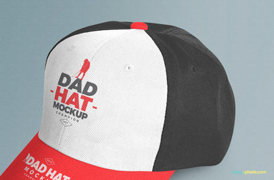 Customizable Dad Hat and Cap Mockup PSD