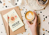 Close-Up Hand Holding Coffee Cup Psd