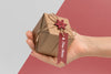 Close-Up Hand Holding Gift Box Psd