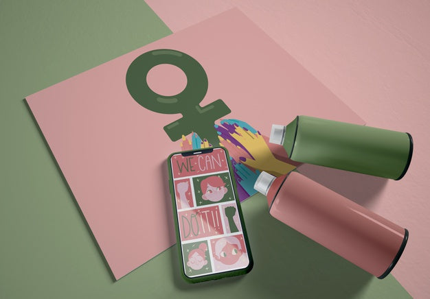 Close-Up International Women'S Day Psd