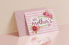 Close-Up Mothers Day Greeting Card Psd