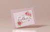 Close-Up Mothers Day Greeting Card Psd