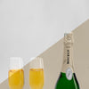 Close-Up Of A Champagne Bottle With Copy Space Psd