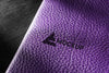 Close-Up Of Purple Leather Psd