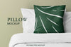 Close Up On Pillow Mockup Design Psd