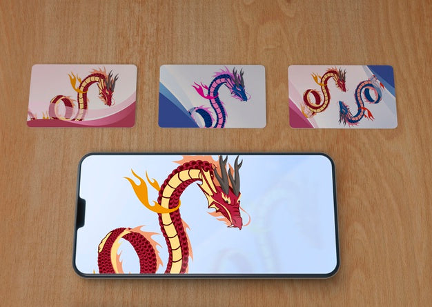 Close-Up Phone And Sheet Artisic Draw Psd