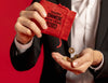 Close-Up Red Envelope With Money Psd