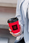 Close-Up Woman Holding A Cup Of Coffee Mock-Up Psd