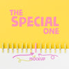 Clothing Hook The Special One Mock-Up Psd