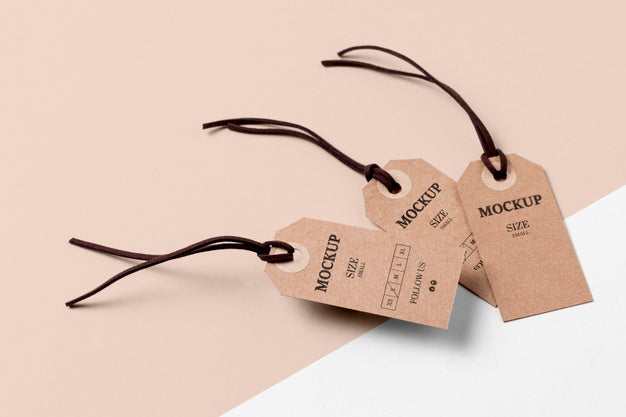 Clothing Size Mock-Up Arrangement Psd