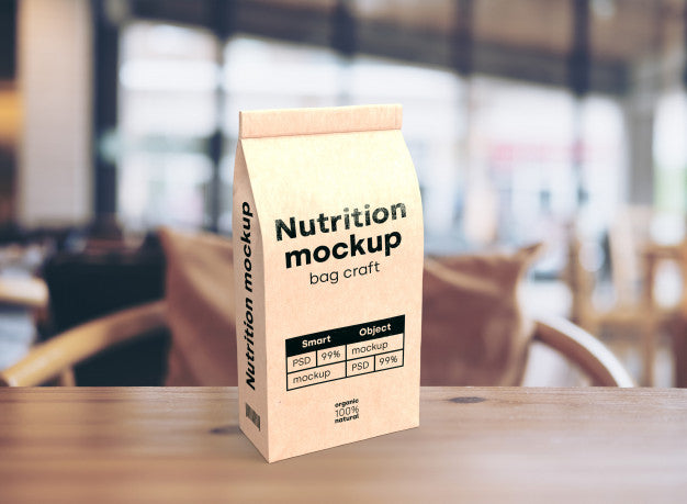 Coffee Bags Mockup Psd