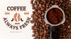 Coffee Beans And Powder Psd