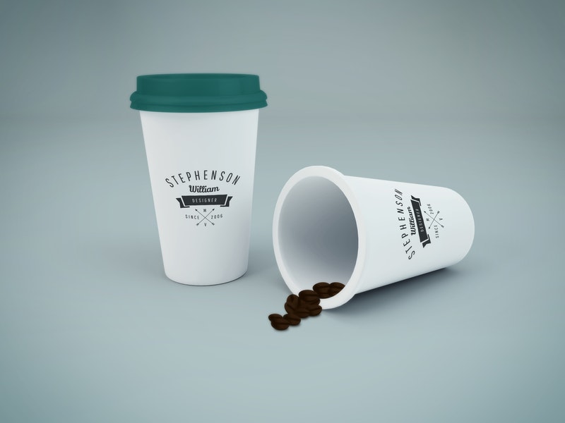 Coffee Cup Psd Mockup