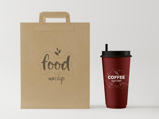 Coffee Cup Take Away Mockup Psd