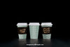 Coffee Mockup Of Three Cups Psd