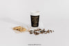 Coffee Mockup With Cup And Beans Psd