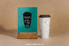 Coffee Mockup With Large Cup Psd