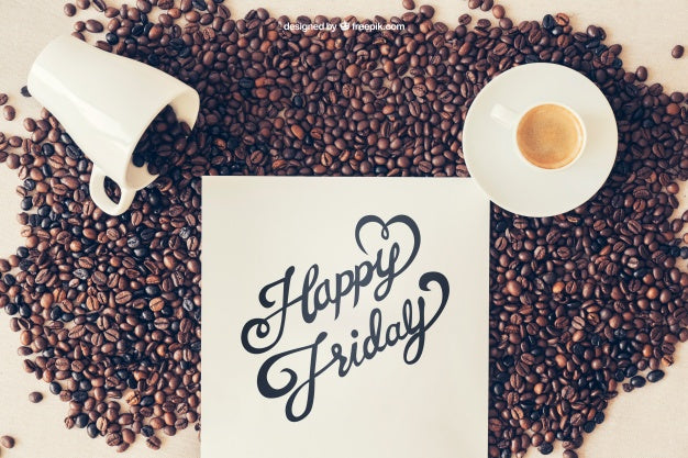 Coffee Mockup With Paper And Cup Psd