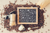 Coffee Mockup With Slate And Coffee Pot Psd