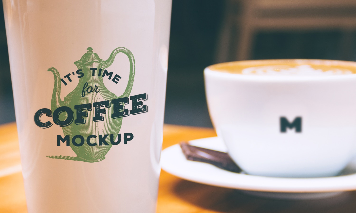 Coffee Mug And Cup Mockup