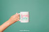 Coffee Mug Mockup With Arm Psd