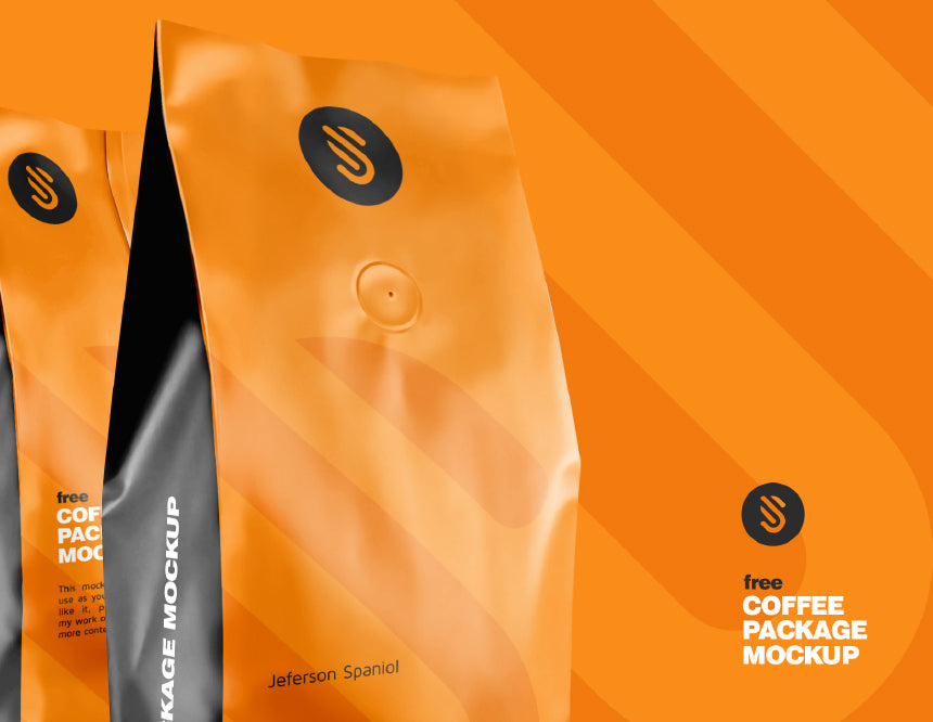 Coffee Package Mockup