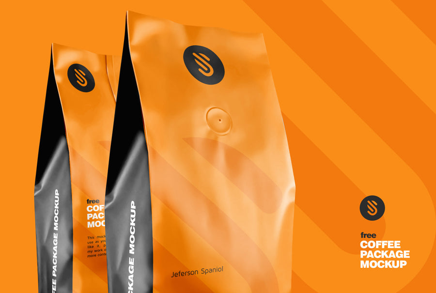 Coffee Package Mockup