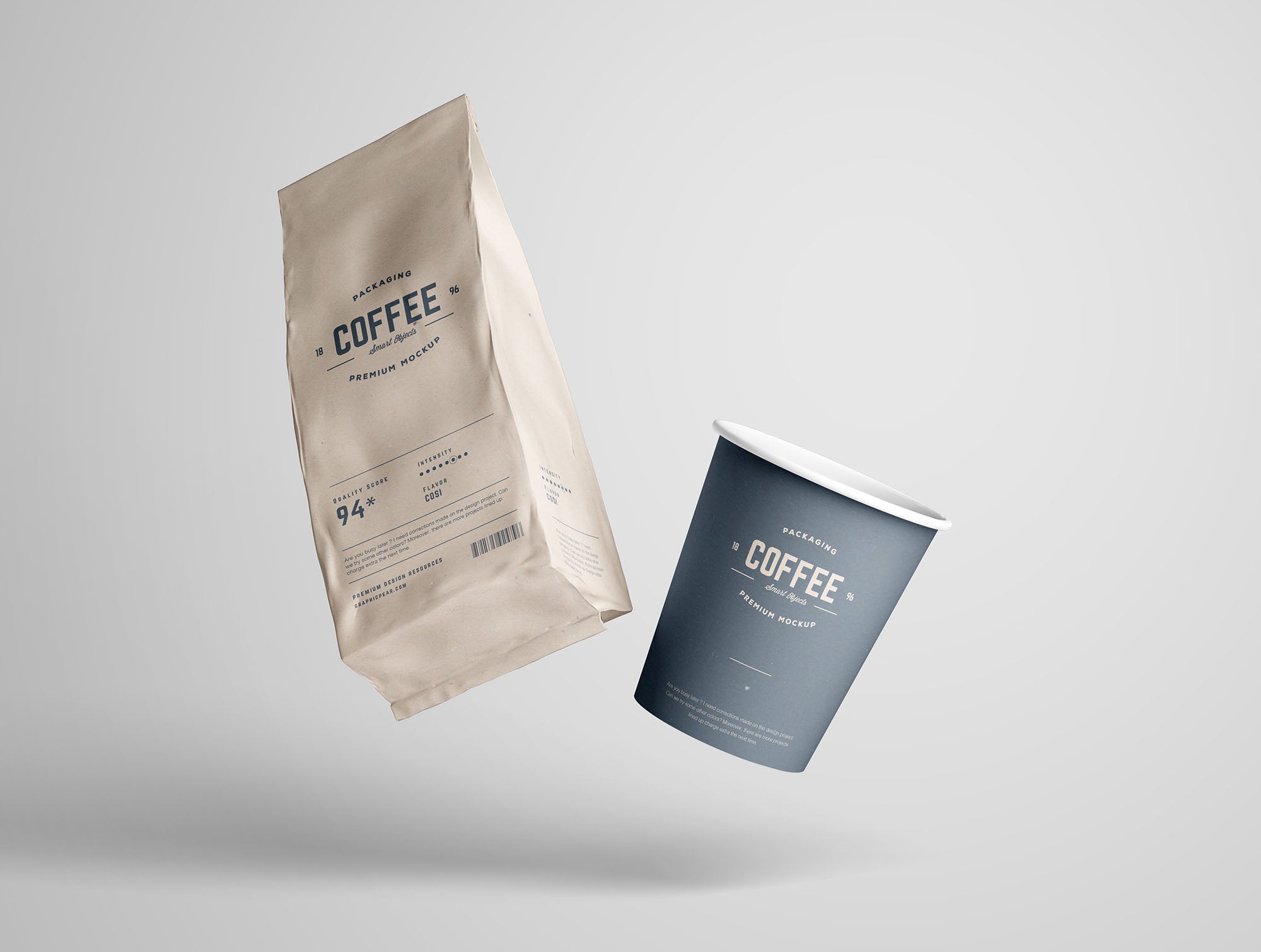 Coffee Package Mockup