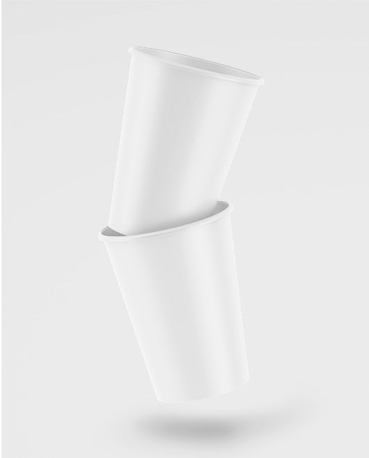 Coffee Paper Cups – 2 Psd Mockups