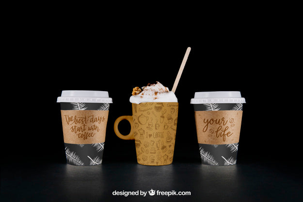 Coffee To Go Mockup Psd