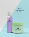 Collection Of Beauty Creams Mock-Up Psd
