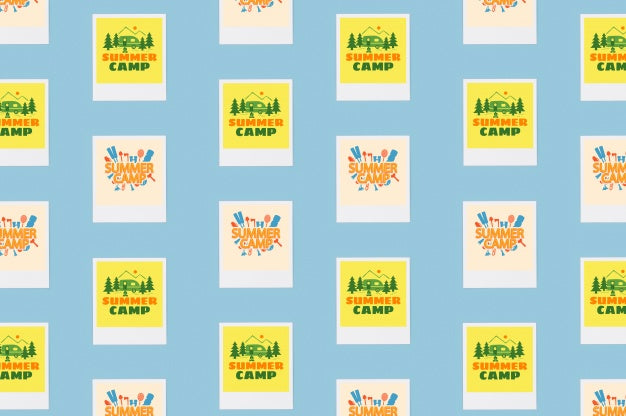 Collection Of Card Mockups On Wall Psd