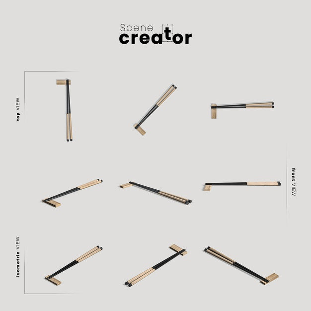 Collection Of Chinese Eating Chopsticks Psd