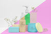Collection Of Entire Beauty Products Bottles Psd