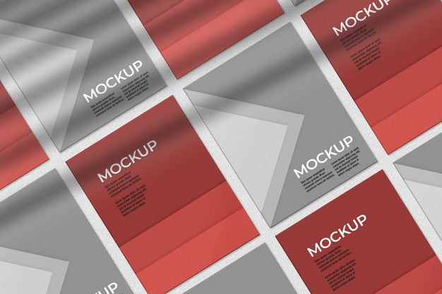 Collection Of Posters Composition Mockup Psd
