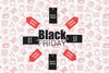 Colored Tags With Black Friday Promotion Psd