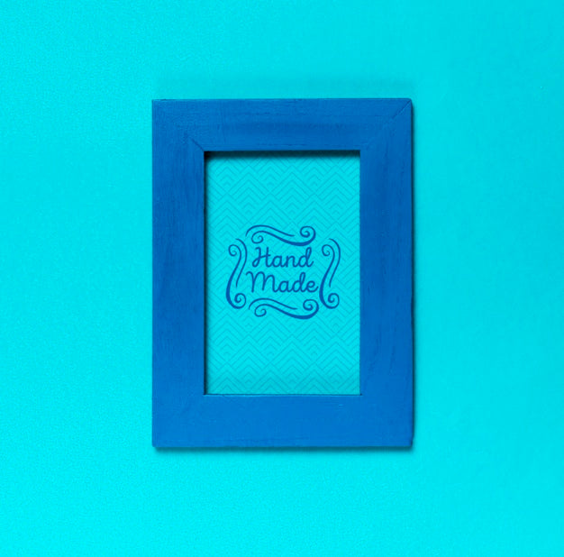 Colorful Artistic Frame With Mock-Up Psd